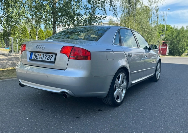 Audi A4 cena 24500 przebieg: 244000, rok produkcji 2006 z Września małe 497